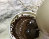 A picture of step 3 of Creamy frothy coffee ☕️.