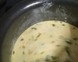 A picture of step 3 of Dahi Tadaka.