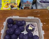 Foto langkah ke 4 dari resep Isian Bakpao Ubi Ungu Keju.