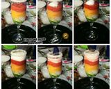 A picture of step 6 of Different flavoured Vegan Mojito.