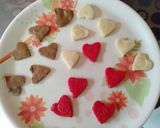 ভ্যানিলা হার্ট ও চোকো স্টাফড কুকি(cookies Recipe in Bengali) রেসিপি ধাপ - 3 ছবি