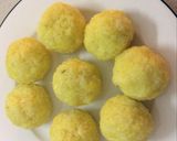 Hình bước làm 7 của món Cơm trái quýt vàng