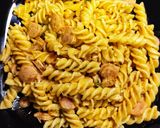 A picture of step 7 of Riscossa Macaroni With Chicken Sausages 😋.