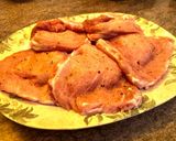 Sajttal és baconnel töltött karaj recept fázis 4 fotója