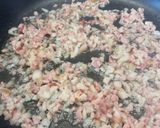 A picture of step 2 of Bolognese Sauce.