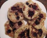 Foto del paso 3 de la receta: Panqueques de avena y banana con frutos rojos!