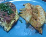 Foto del paso 6 de la receta: Omelette con papas rústicas