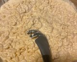 A picture of step 3 of Tini’s Mac & cheese.