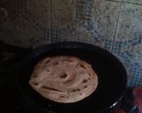 A picture of step 5 of Jeera aloo,masala chaas with masala paratha.