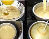 A picture of step 2 of Gel cake recipe without oven.
