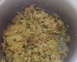 A picture of step 7 of Egg with Cabbage 🥬.