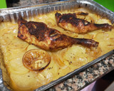 Foto del paso 3 de la receta: Pollo al horno con patatas y cerveza de limón
