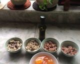 Hình bước làm 1 của món Trứng hấp, ăn ngon, để phần gọn!