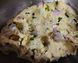 लेफ्ट ओवर पोहा डोनट्स(left over poha doughnut recipe in hindi) रेसिपी चरण 2 फोटो