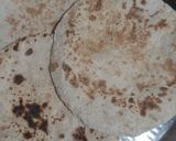 A picture of step 1 of Leftover mini roti pizza.