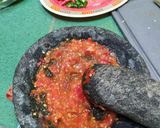Foto langkah ke 2 dari resep 2. Sambel goreng teri pete.