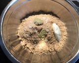 A picture of step 1 of Kofta Biryani.