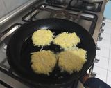 A picture of step 2 of Crispy Hash browns/tea time snack.
