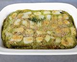 Foto del passaggio 4 della ricetta Parmigianina alla zucca e crema di broccoli