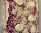 Une image de l'étape 7 de Tarte viande hachée au chèvre.