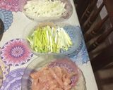 Foto del paso 1 de la receta: Fajitas integrales con verduras y pollo