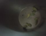 A picture of step 2 of Bombay Karachi Halwa.