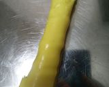 A picture of step 8 of Khandvi.