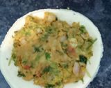 A picture of step 7 of Methi-potatoes discs.