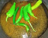 A picture of step 3 of Chilli Karahi.