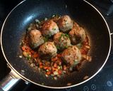 รูปขั้นตอนการทำที่ 6 ของ หมูห่อไข่นกกระทาผัดซอสเทอริยากิ