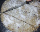 A picture of step 10 of Badaam Naariyal Burfi.