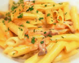 Foto del paso 8 de la receta: Penne rigate con salmón ahumado