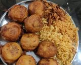 A picture of step 3 of Street Style Vadapav.
