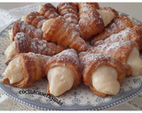 Foto del paso 1 de la receta: Conos de hojaldre con crema pastelera