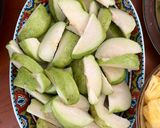 Hình bước làm 1 của món Nước Ép Níu Kéo Thanh Xuân (Thơm + Kale+ Ổi)