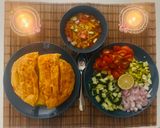 A picture of step 5 of Chorafali With Chatpata Beans Chats😋Special Snacks Treats 😋.