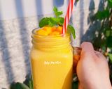 Hình bước làm 4 của món Mango Smoothies (Sinh tố xoài)