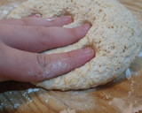 Foto del paso 5 de la receta: Pan de avena exprés (flatbread / English muffin)