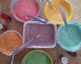 Foto langkah ke 4 dari resep Rainbow Mini Roll Cake.
