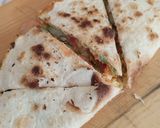 Foto langkah ke 5 dari resep 145. Tortilla Egg Sandwich.