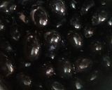 A picture of step 1 of Blackcurrent icecream.