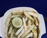 Foto del paso 1 de la receta Bastoncillos de berenjena con miel en tempura de cerveza