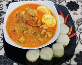 Foto langkah ke 4 dari resep Lontong Sayur Labu Siam.