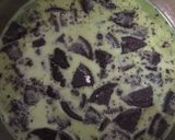 Foto langkah ke 3 dari resep Puding oreo rasa vanilla dan pandan.