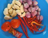 Foto langkah ke 1 dari resep Terong Tudai (kerang) Sambal Gami.