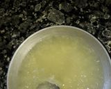 A picture of step 3 of Lemon sarbet.