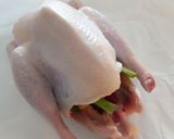 Foto langkah ke 2 dari resep Ayam tim jahe.