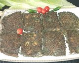 عکس مرحله 2 از دستور کوکو سبزی مغز دار