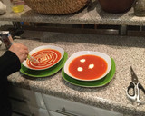 Foto del paso 7 de la receta: Crema de tomates decorada paso a paso