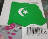 A picture of step 5 of Independance day Cake.